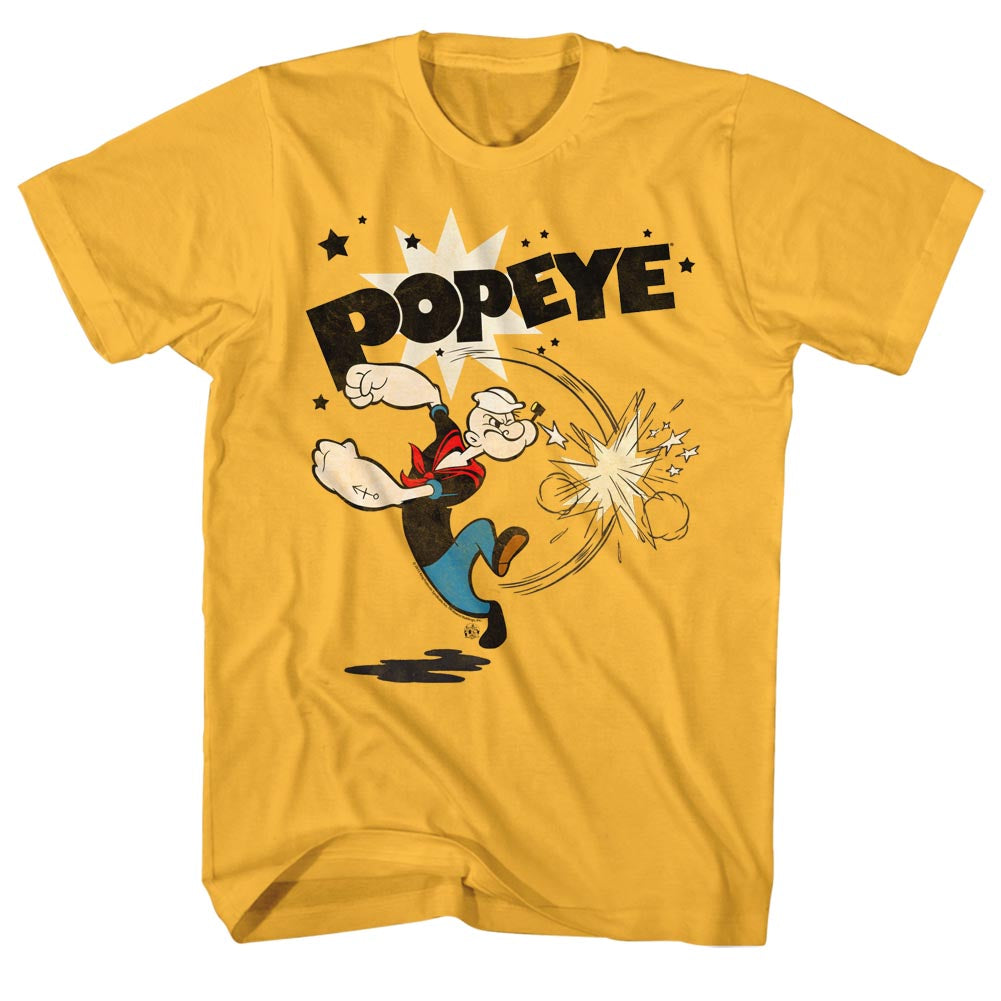 Popeye Punch Men'S T-Shirt