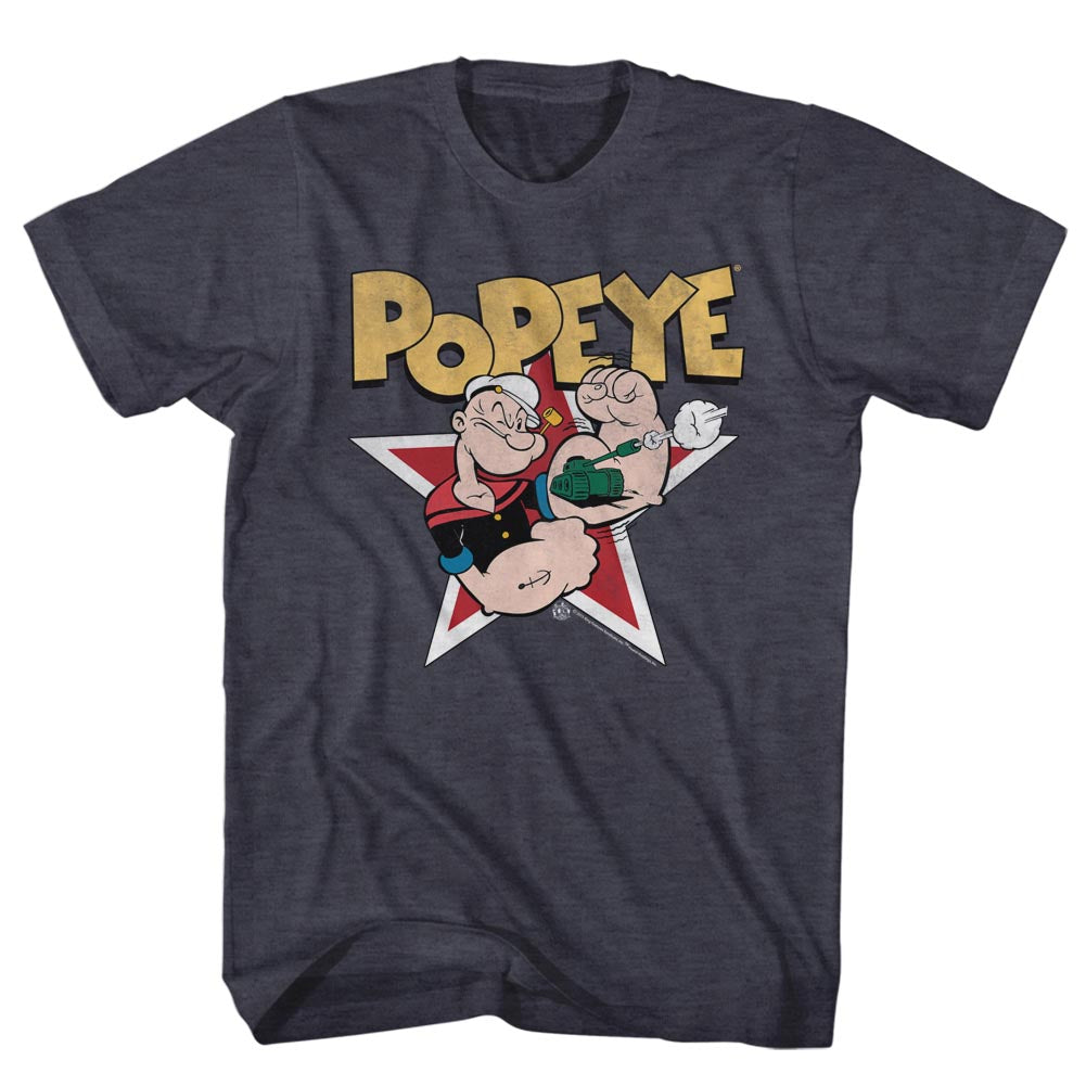 Popeye Popeyestar Men'S T-Shirt