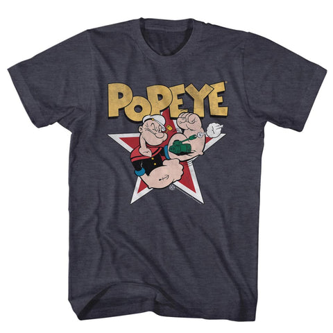 Popeye Popeyestar Men'S T-Shirt