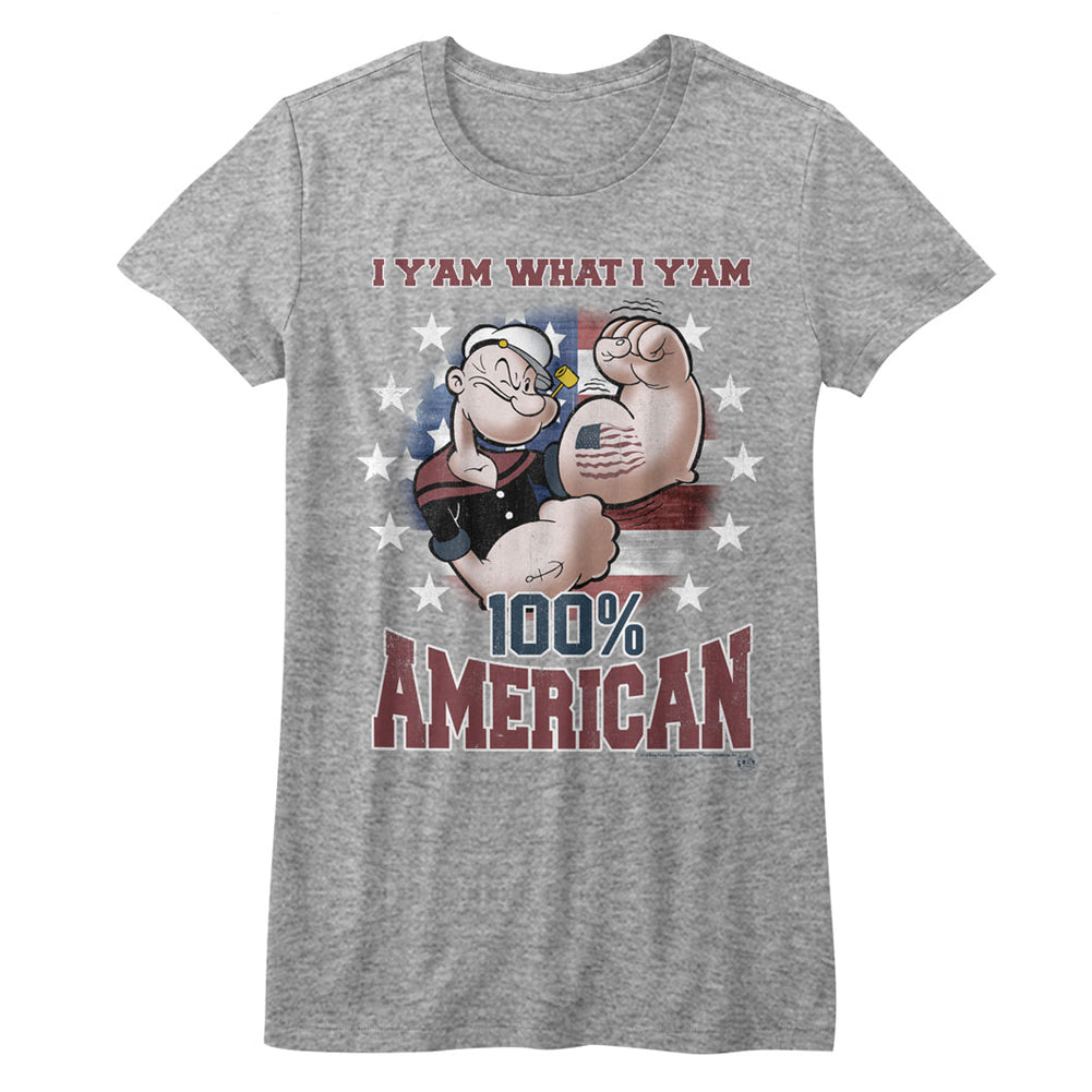 Popeye Yam American Juniors T-Shirt
