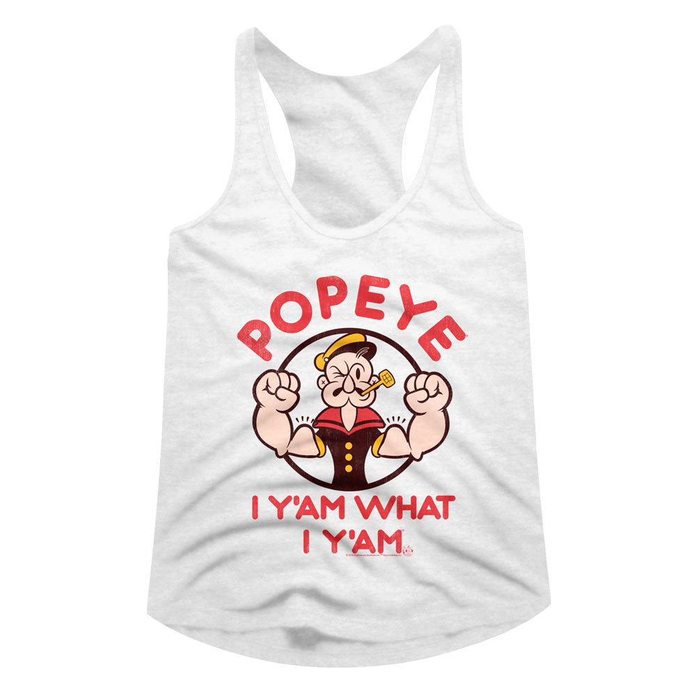 Popeye Yam Ladies Racerback