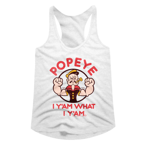 Popeye Yam Ladies Racerback