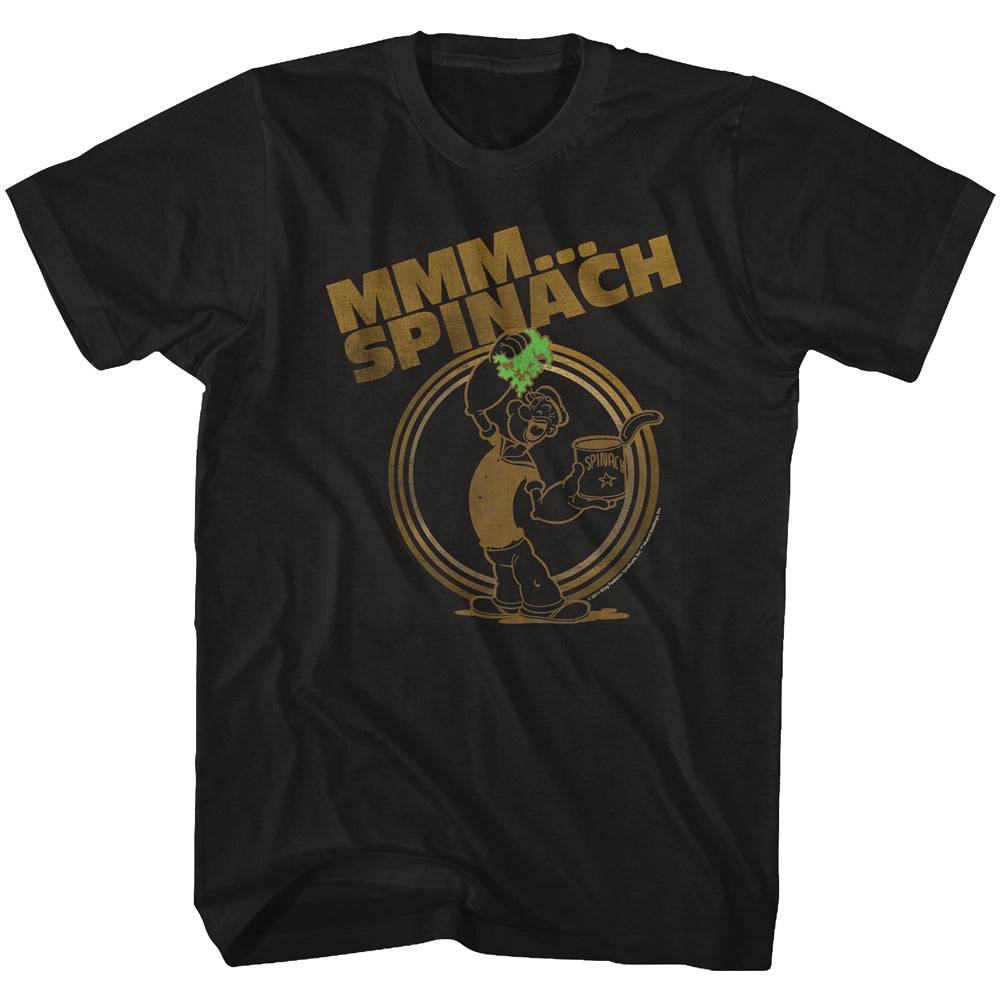 Popeye Mmm…Spinach Men'S T-Shirt