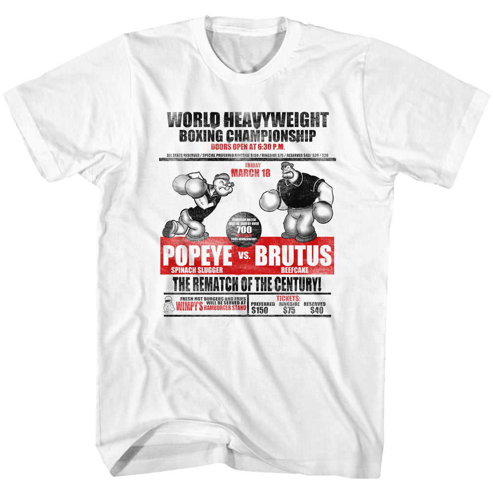 Popeye Popeye Vs. Brutus Men'S T-Shirt