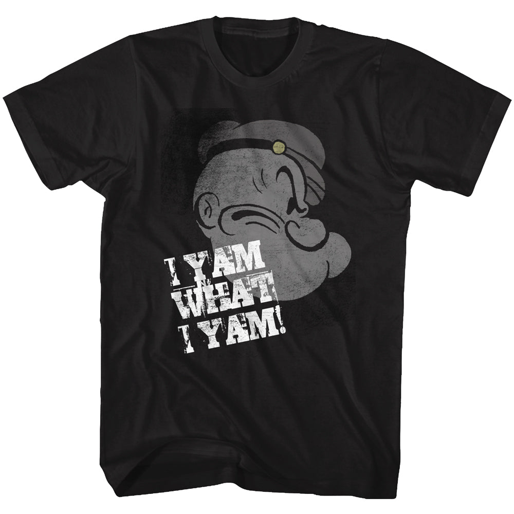 Popeye Profile I Y'Am Men'S T-Shirt