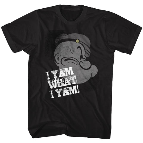 Popeye Profile I Y'Am Men'S T-Shirt