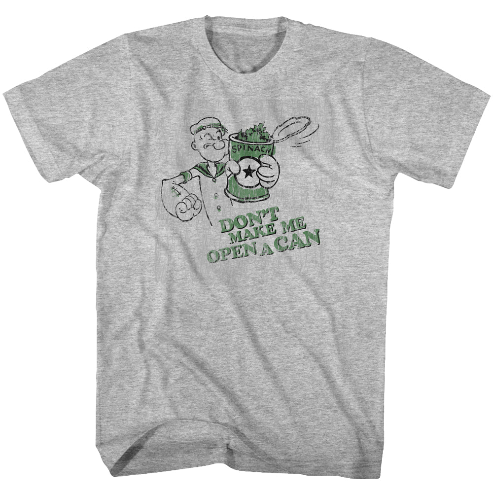 Popeye Open A Can Men'S T-Shirt