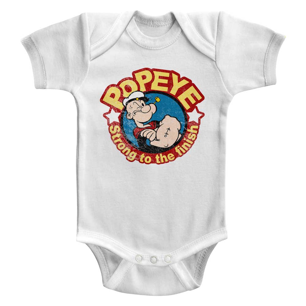 Popeye Strong Newborn Bodysuit