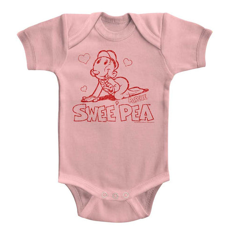 Popeye Sweet Pea Baby Bodysuit