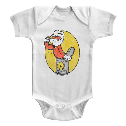 Popeye Baby Popeye Baby Bodysuit