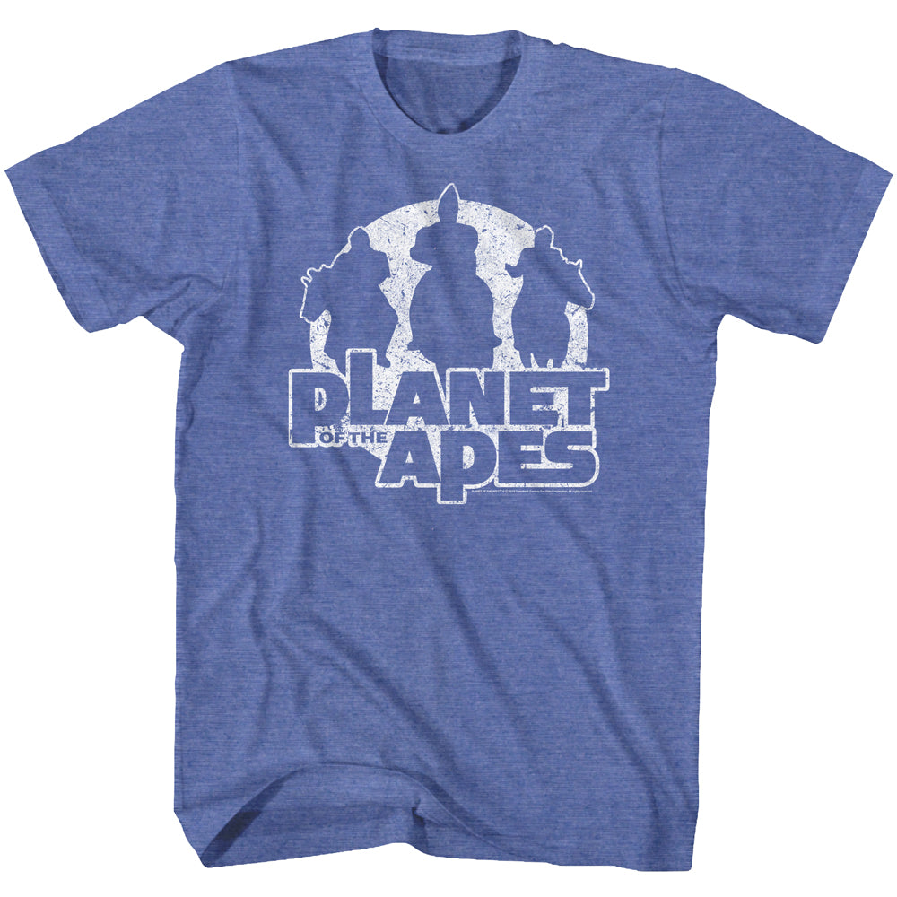 Planet Of The Apes Apes On Horses Men's T-Shirt