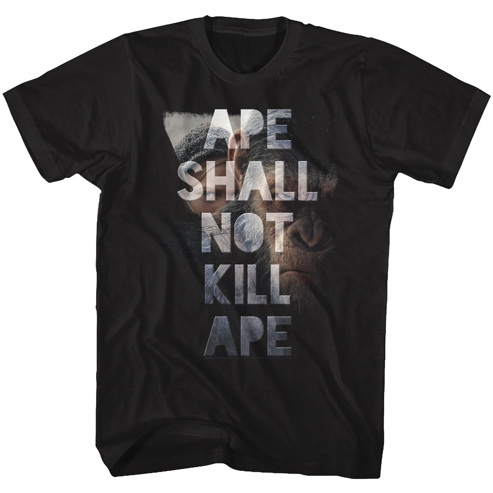 Planet Of The Apes Shall Not Kill Men's T-Shirt