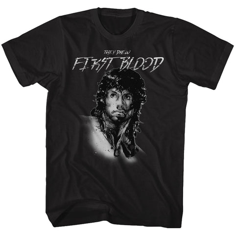 Rambo Feels Like The First Time Men's T-Shirt