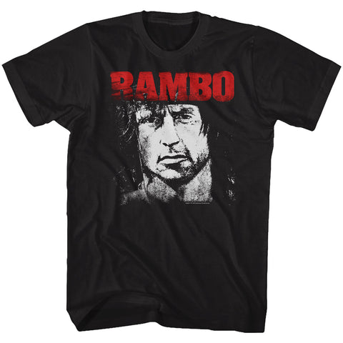 Rambo Red & White Men's T-Shirt