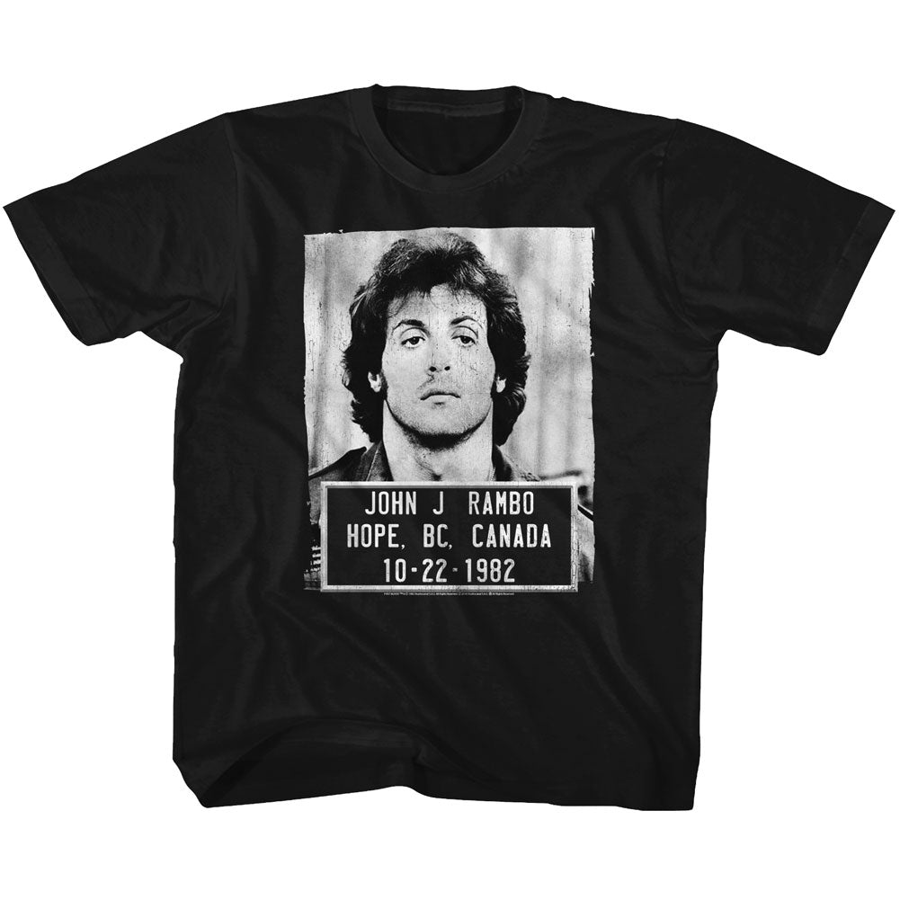 Rambo Mugshot Youth T-Shirt