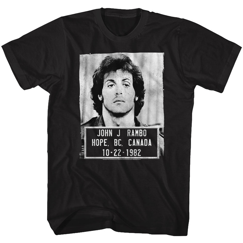 Rambo Mugshot Men's T-Shirt