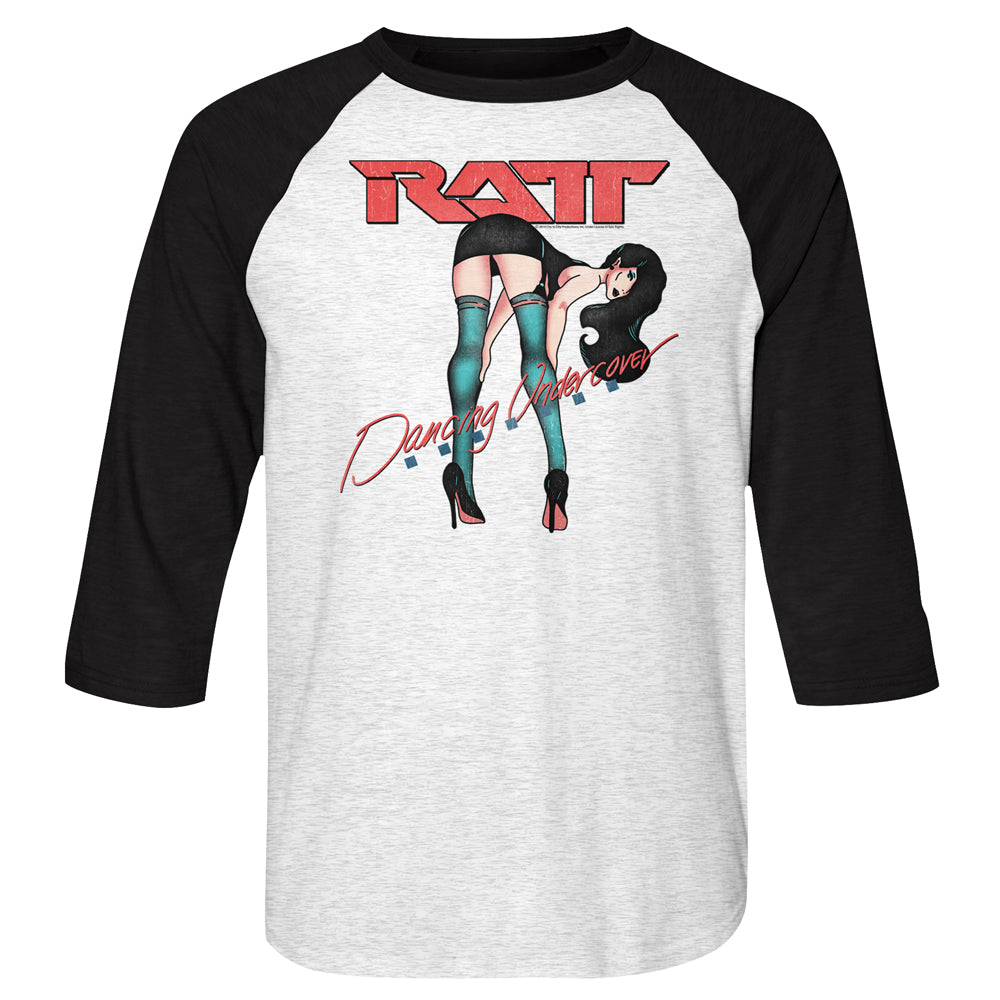 Ratt Dancing Cover Adult Raglan