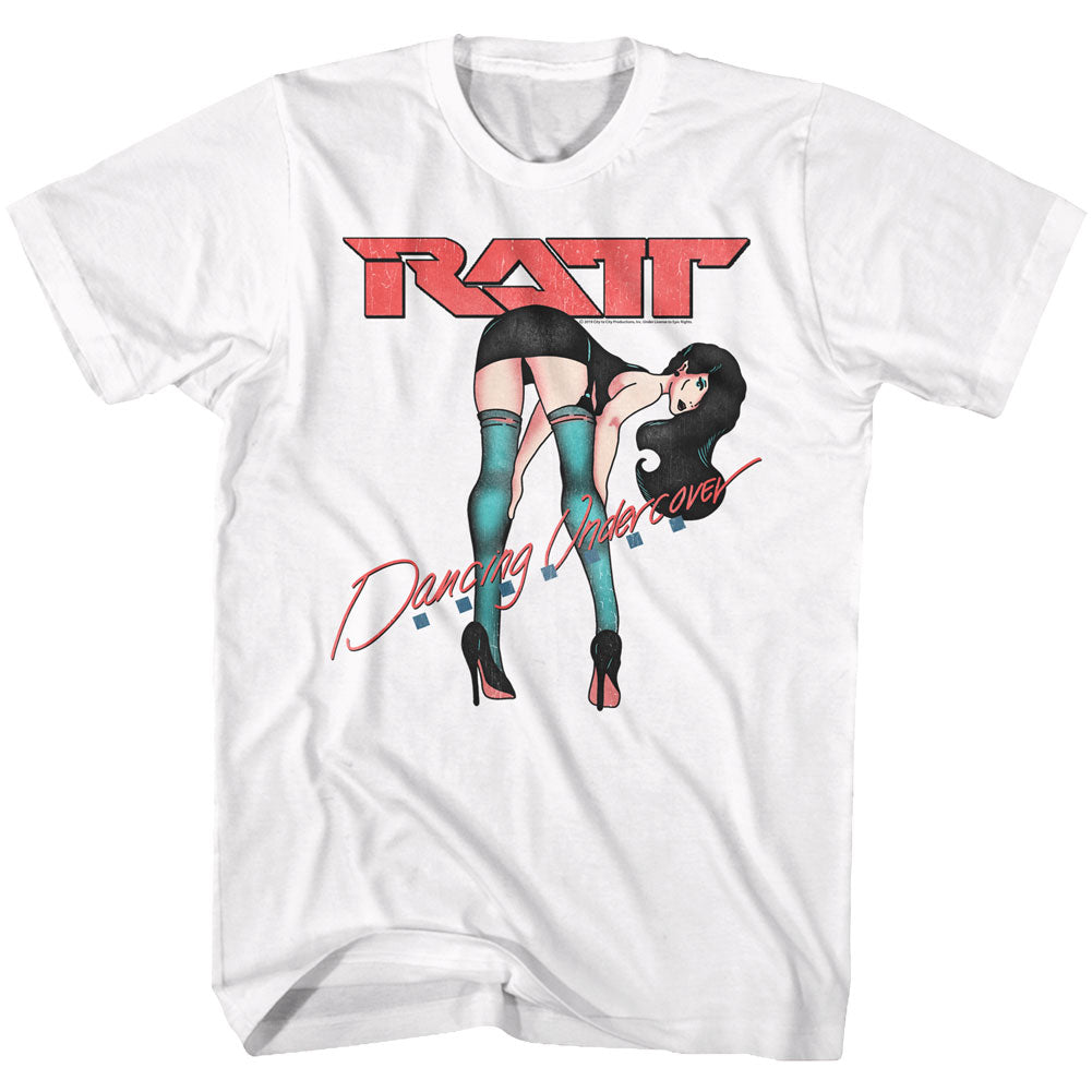 Ratt Dancing Cover Adult T-Shirt