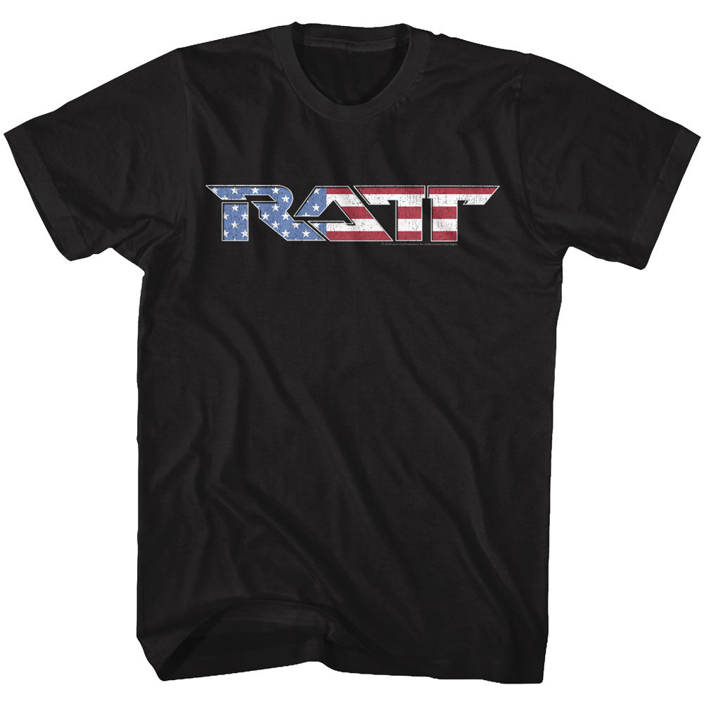 Ratt Flag Logo Adult T-Shirt