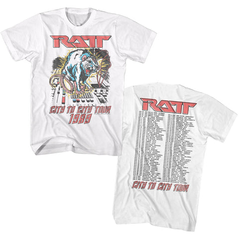 Ratt City To City Adult T-Shirt