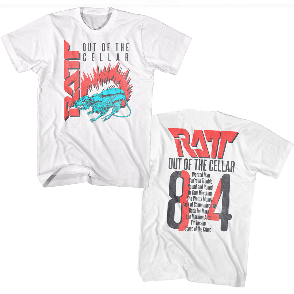 Ratt Out Of Cellar Men's T-Shirt
