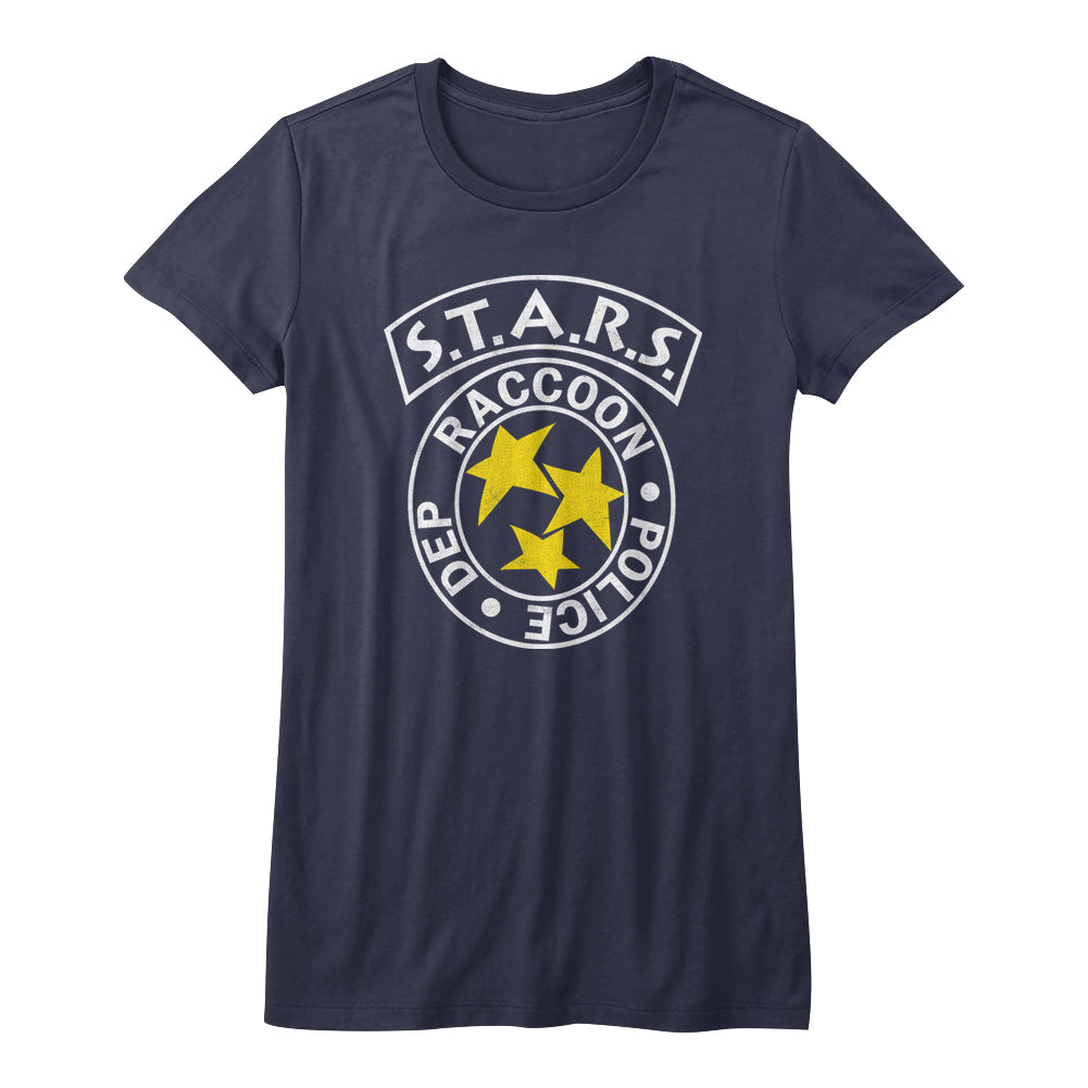Resident Evil Rpd Stars Juniors T-Shirt