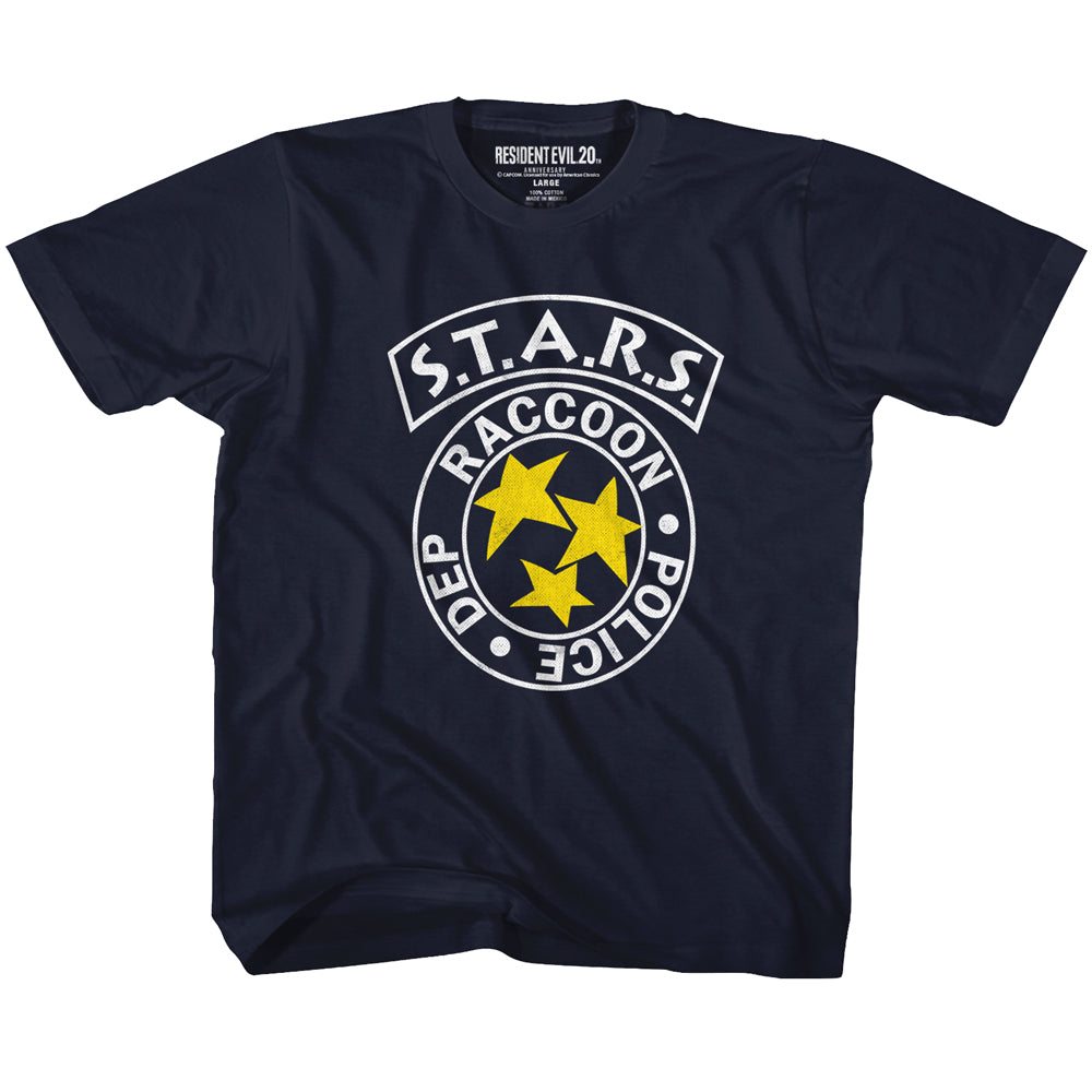 Resident Evil Rpd Stars Youth T-Shirt