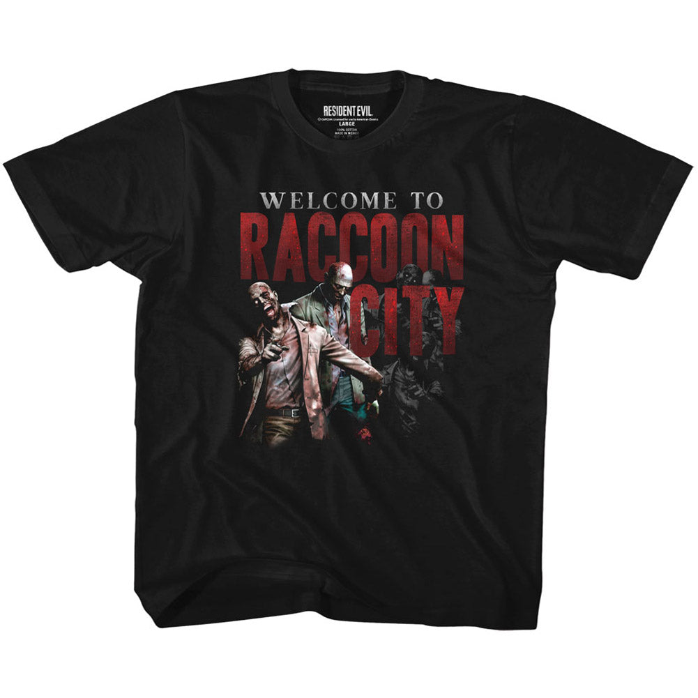 Resident Evil Welcome To Rc Youth T-Shirt