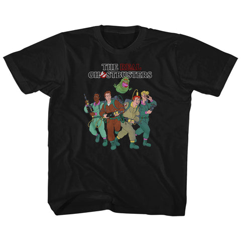 The Real Ghostbusters The Whole Crew Toddler T-Shirt