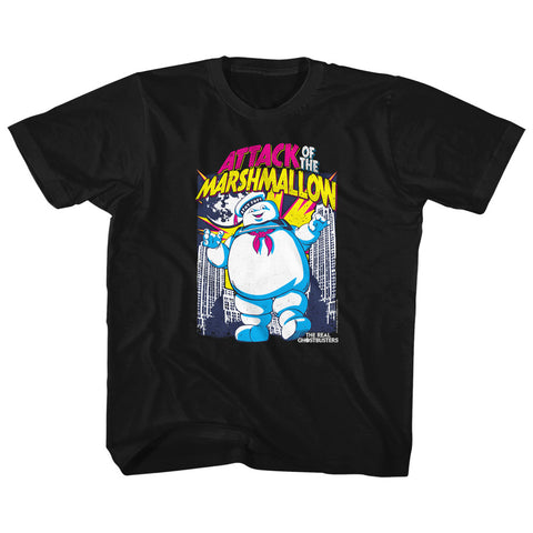 The Real Ghostbusters Marshmallow Attacks Toddler T-Shirt