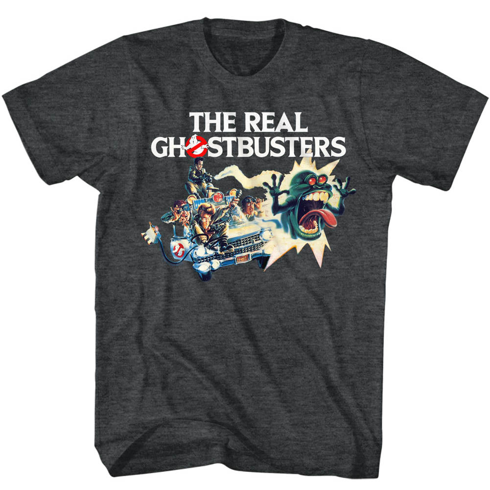 The Real Ghostbusters Car Chase Men's T-Shirt