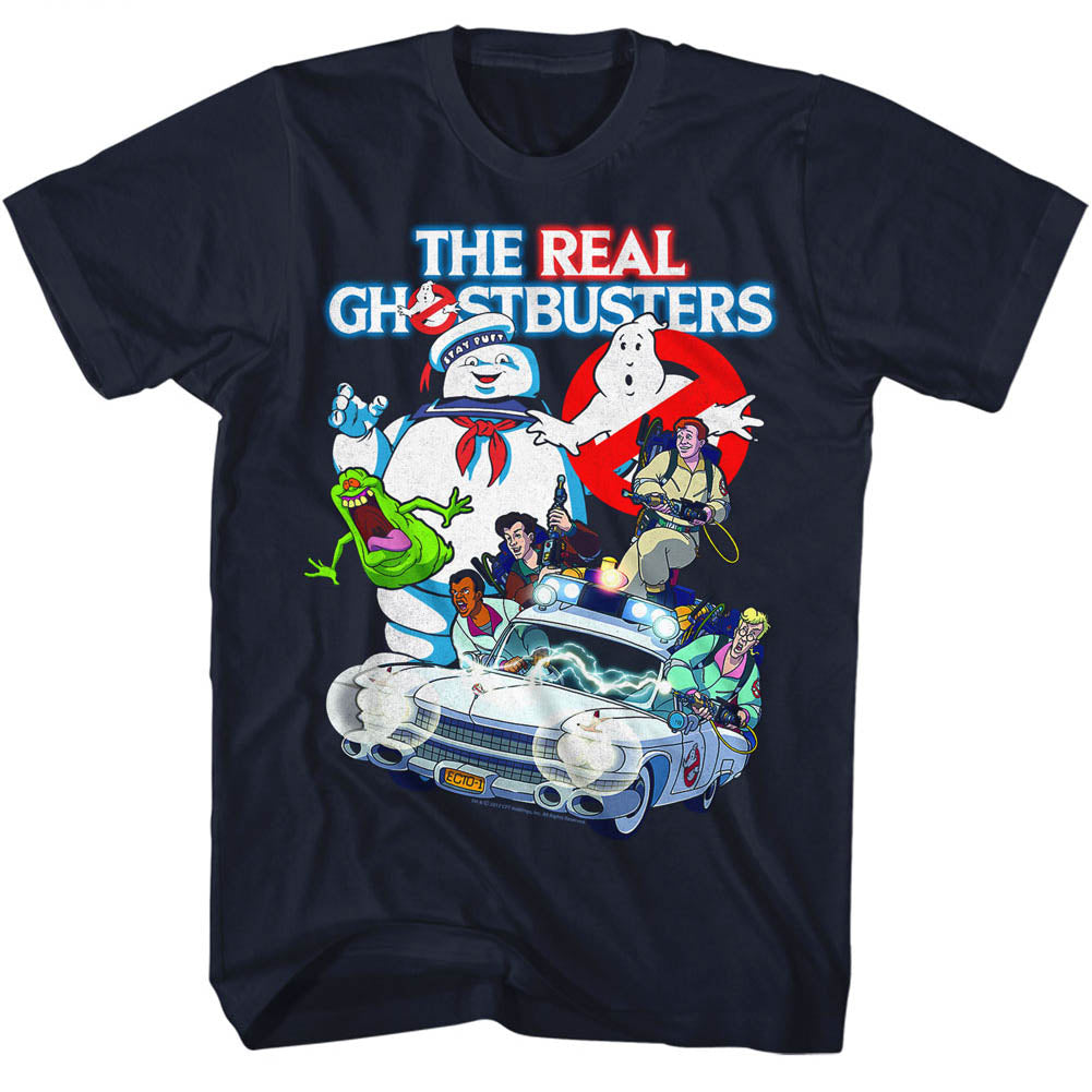 The Real Ghostbusters Gb Collage Men's T-Shirt