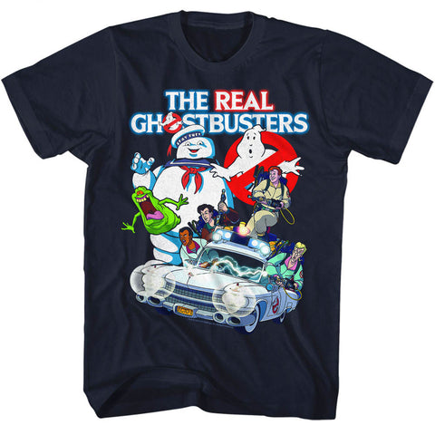 The Real Ghostbusters Gb Collage Men's T-Shirt