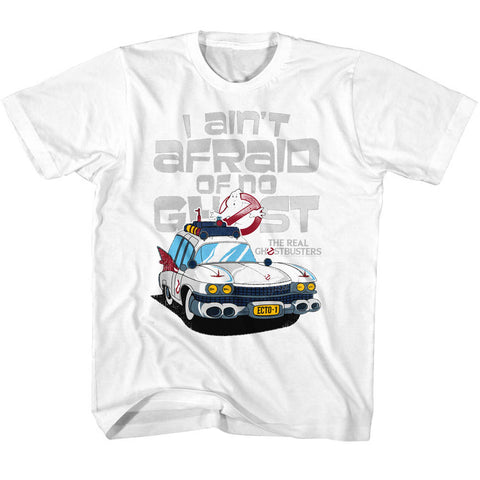 The Real Ghostbusters Aint Afraid Toddler T-Shirt