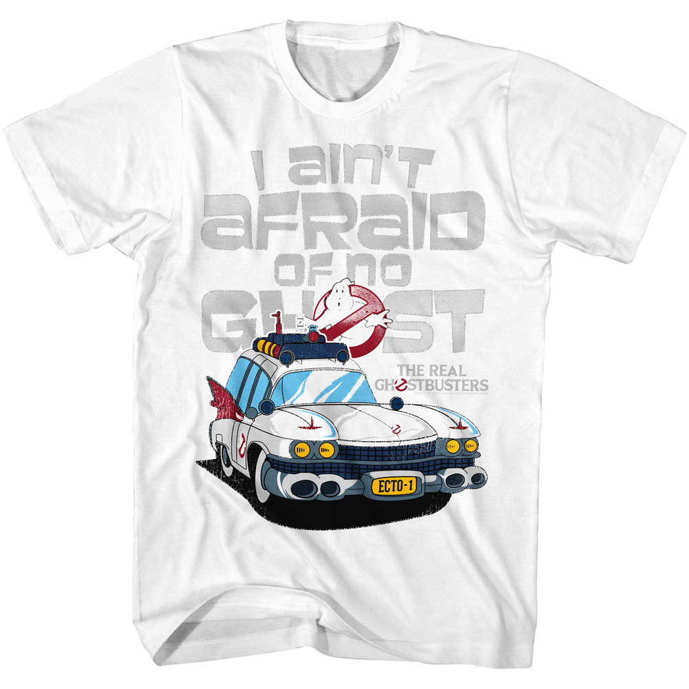 The Real Ghostbusters Aintafraid Men's T-Shirt