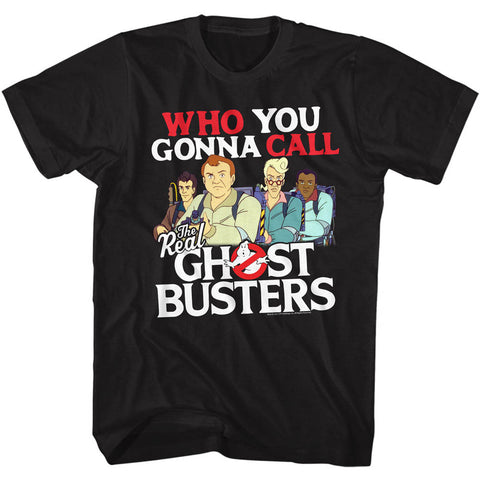 The Real Ghostbusters Call Em Men's T-Shirt
