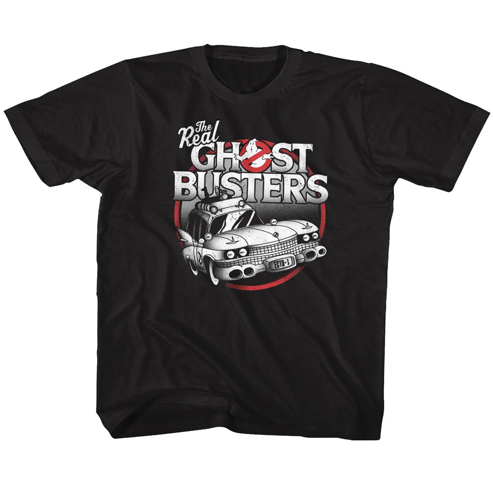 The Real Ghostbusters The Car Youth T-Shirt