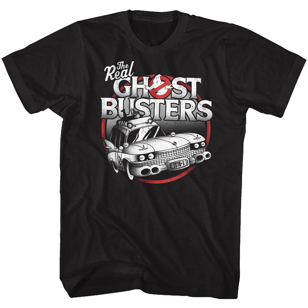 The Real Ghostbusters The Car Men's T-Shirt