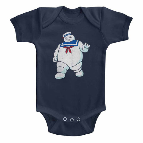 The Real Ghostbusters Mr Stay Puft Baby Bodysuit