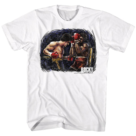 Rocky Rocky Vs. Apollo Painting Men's T-Shirt
