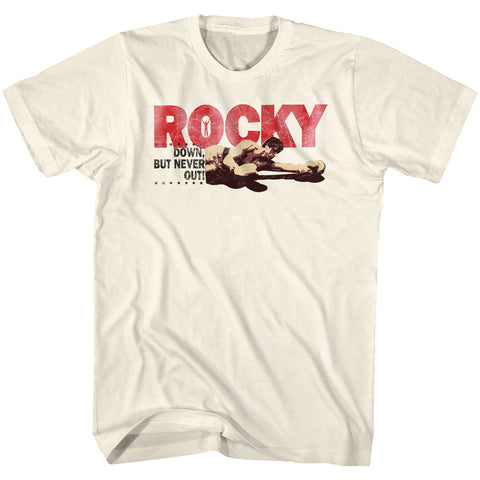 Rocky Downbut Never Out Men's T-Shirt