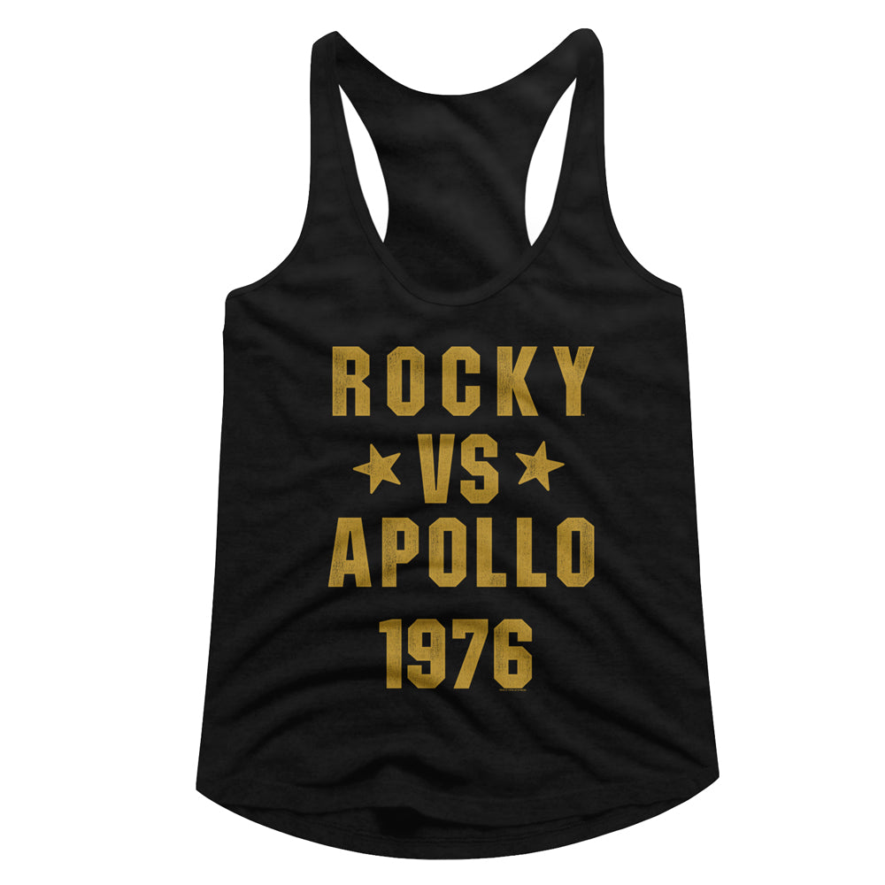 Rocky Rocky Vs Apollo Ladies Racerback