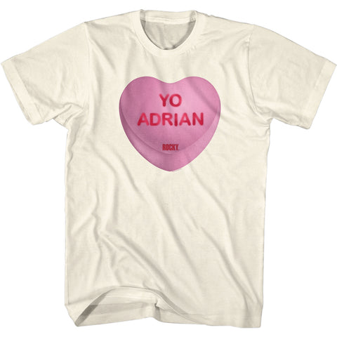 Rocky Yo Adrian Candy Heart Men's T-Shirt