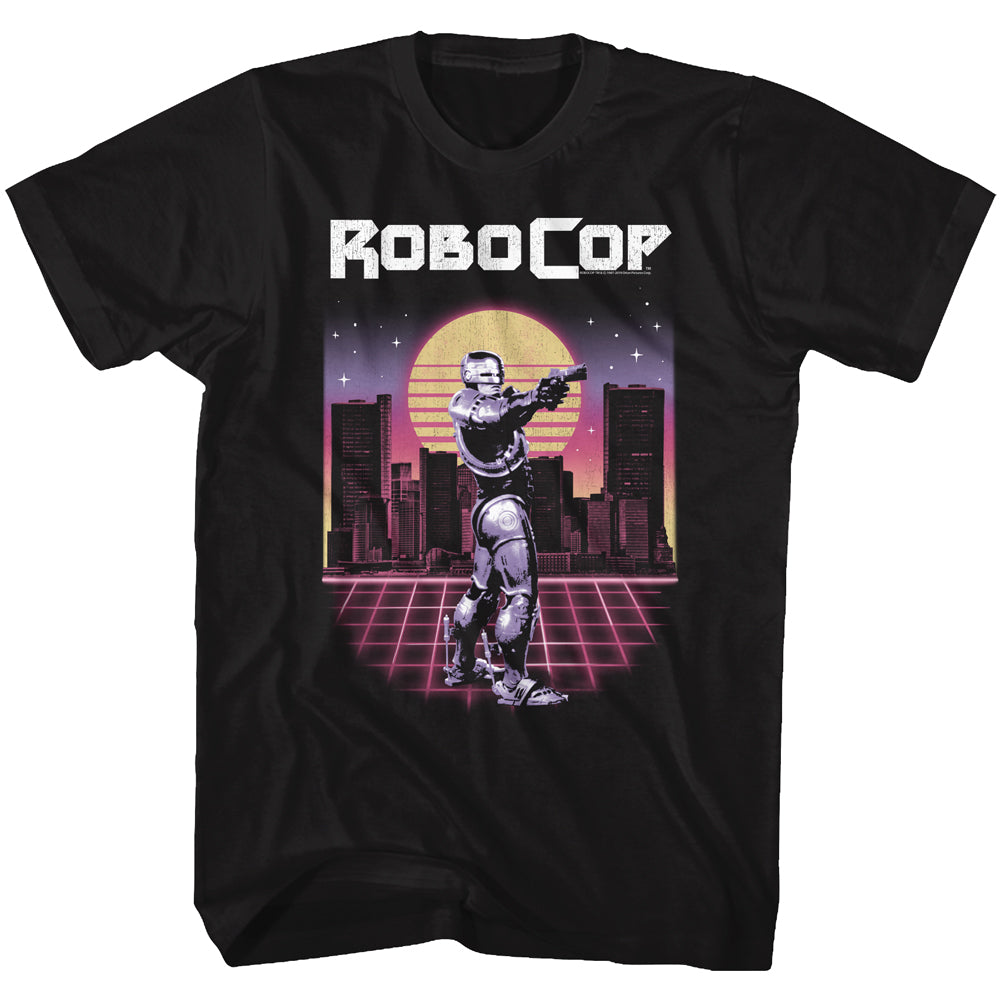 Robocop Synthwave Cop Men's T-Shirt