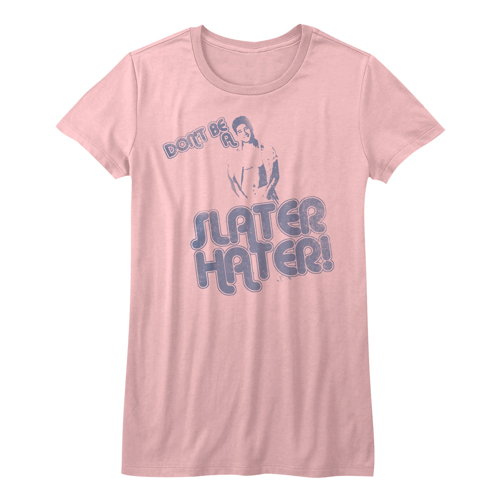 Saved By The Bell Slater Hater Juniors T-Shirt