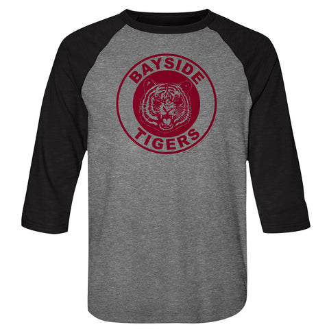 Saved By The Bell Bayside Tigers Men's Raglan
