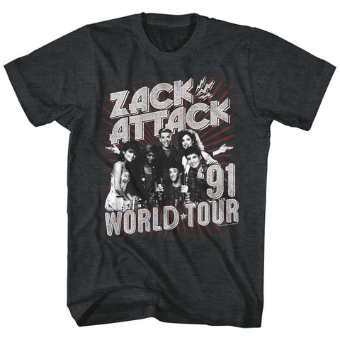 Saved By The Bell Zack Attack World Tour Men's T-Shirt