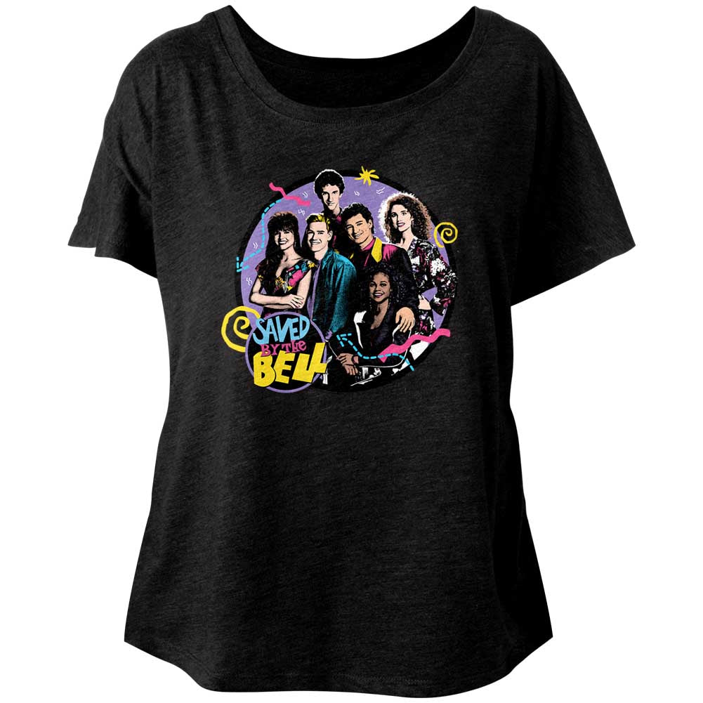 Saved By The Bell The Whole Gang Ladies Dolman