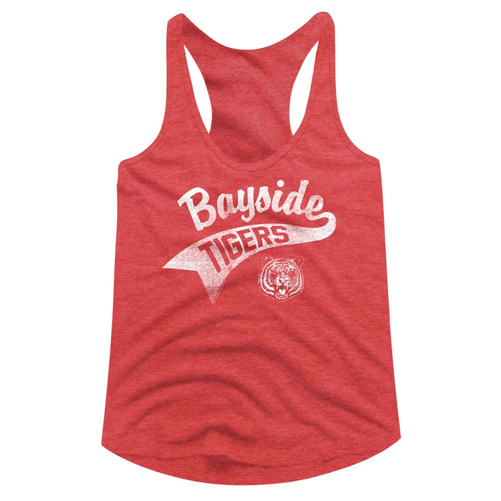 Saved By The Bell Bayside Tail Ladies Racerback