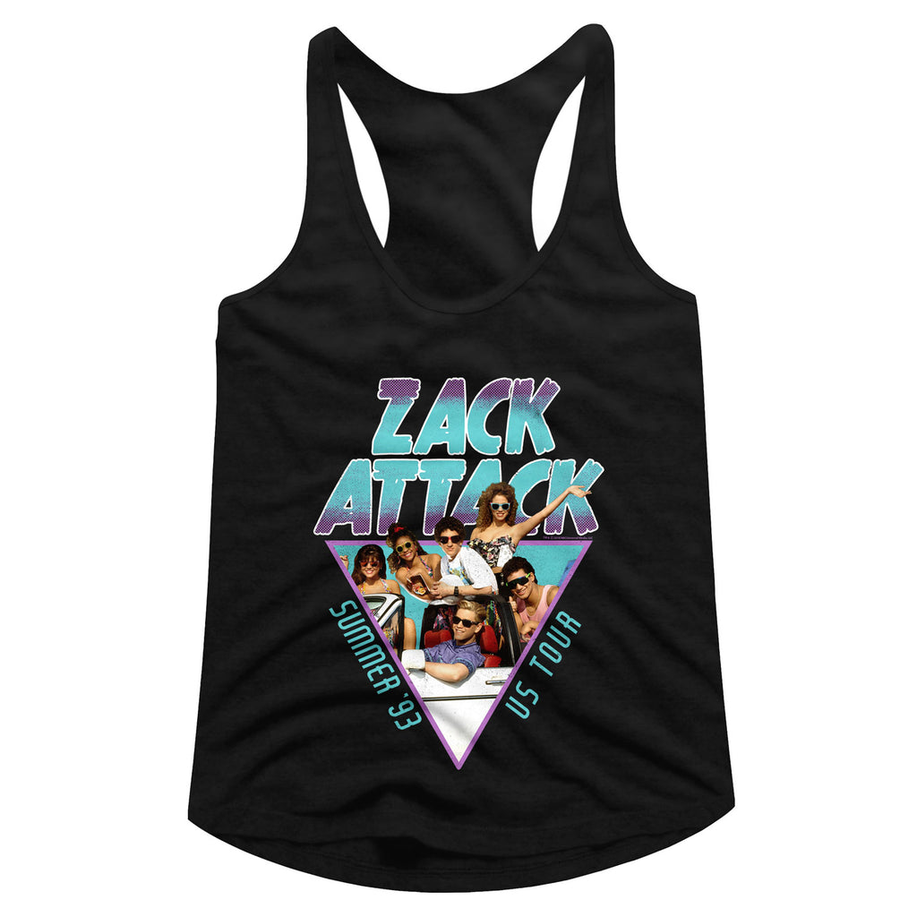 Saved By The Bell Summer Tour '93 Ladies Racerback